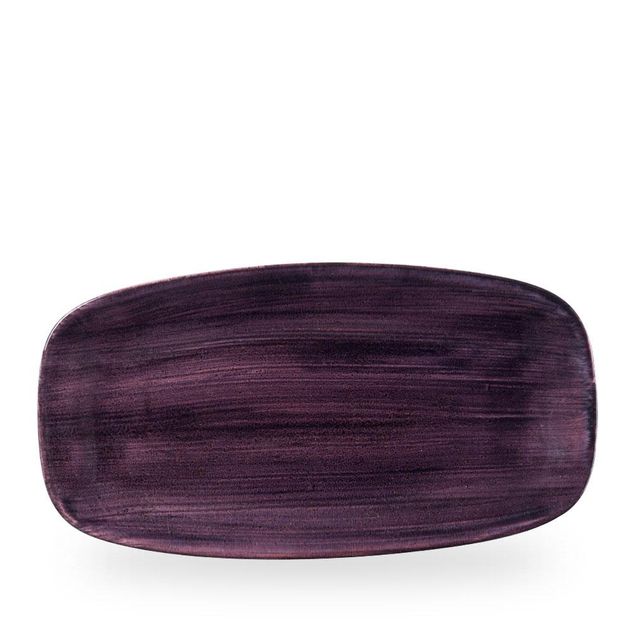 Stonecast Patina Deep Purple Chefs Oblong Plate 35,5x18,9cm