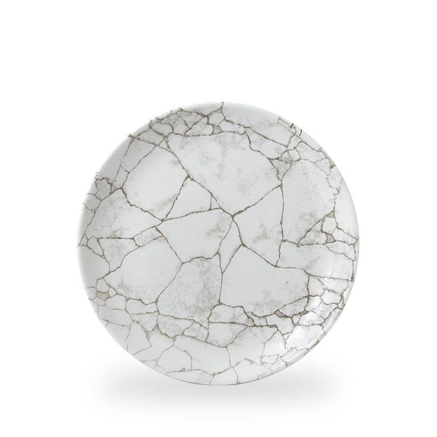 Studio Prints Kintsugi Agate Grey Evolve Coupe Tallerken 26Cm