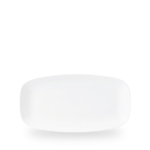 White Chefs Oblong Tallerken 29.8 X 15.3Cm