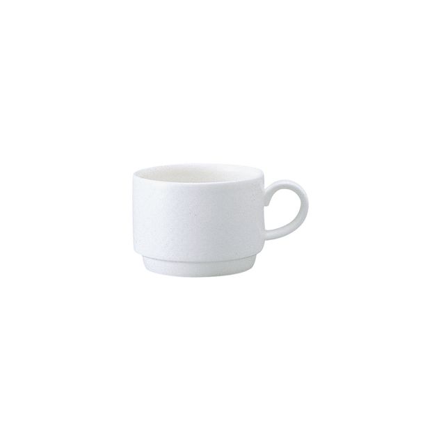 Easy white Cup N.8 stackable 85x55mm 0,1L