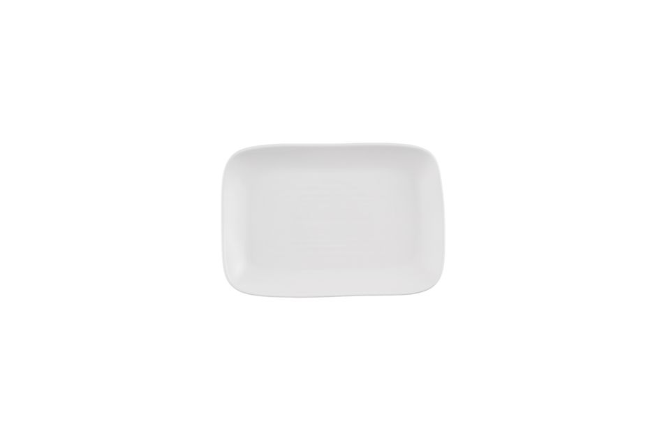 Envisage Natural White / Natural Deep Tray  / 26 x 18cm