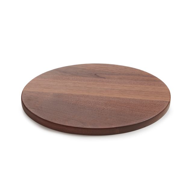 En Scene Round Tray 20Cm Walnut