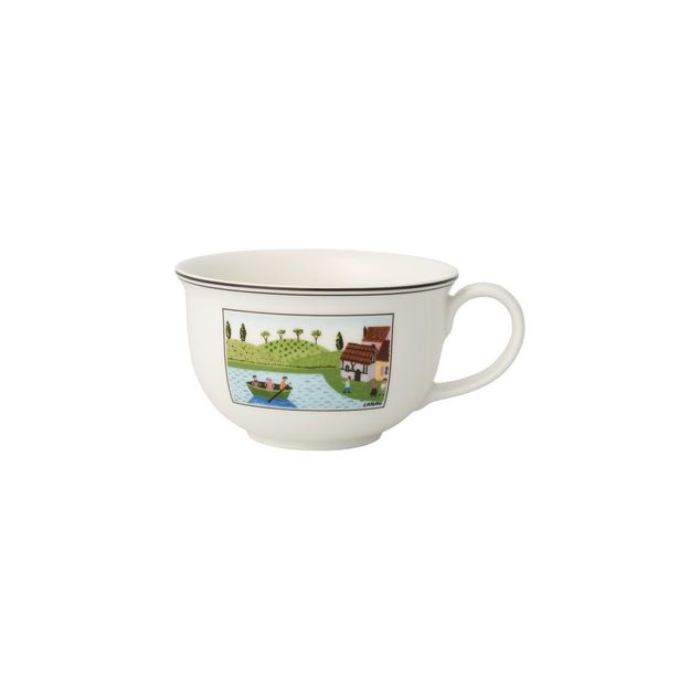 Charm & Breakfast Design Naif White coffee cup 37 cl 323g