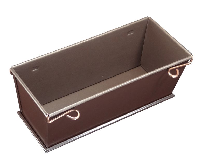 GOBEL Non-stick folding loaf pan or cake mould - 270x100mm ext / 250x90mm int - h75 mm
