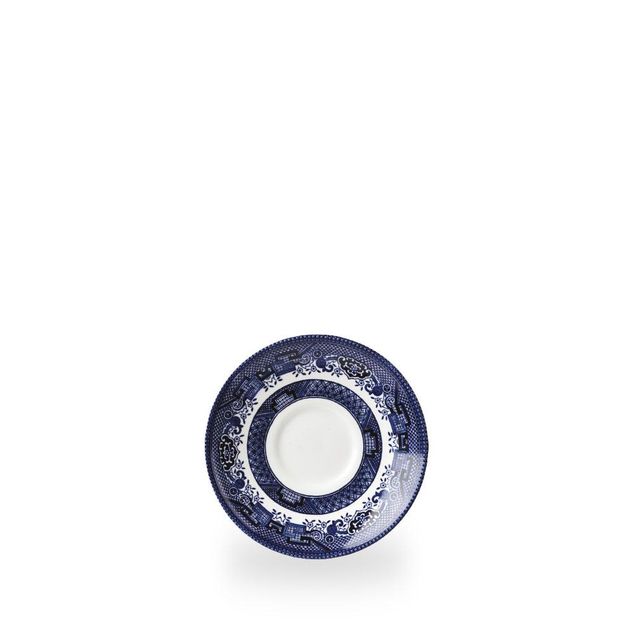 Blue Willow Georgian Tea Saucer 14.1Cm