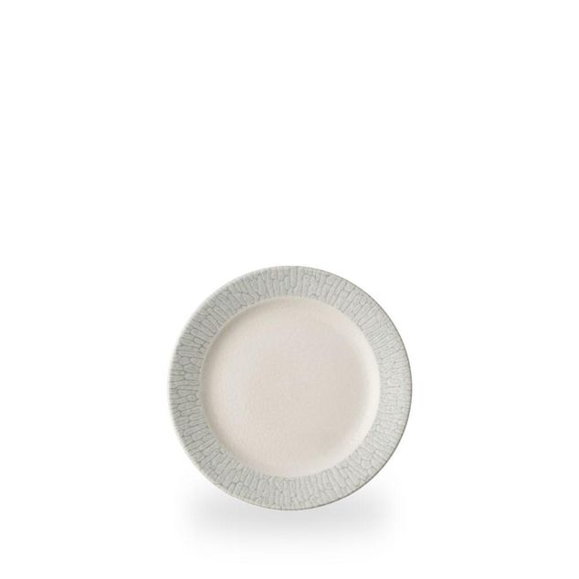 Delta Grey Profile Plate 17cm