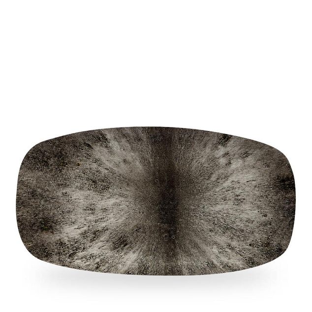 Stone Quartz Black Chefs Oblong Tallerken 35.5 X 18.9Cm