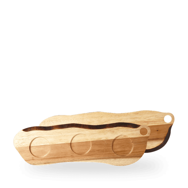 Wood Large Organic Board 45.5 X 14.5Cm