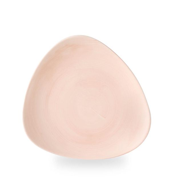 Stonecast Canvas Coral Lotus Plate 26.5cm