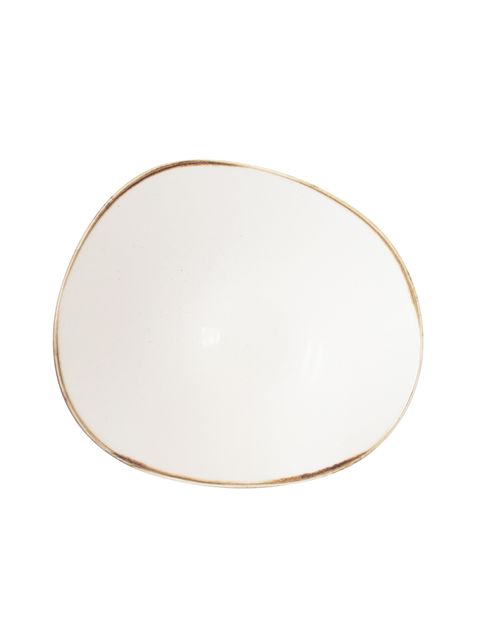 Stonecast Barley White Opal * Organic Bowl * 20cm H:5.3cm 34cl