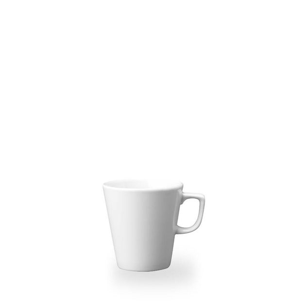 White Cafe Latte Mug 44Cl H: 11Cm