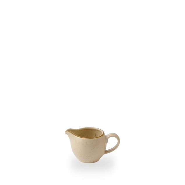 Stonecast Nutmeg Cream Profile Jug 11.4cl H: 7cm