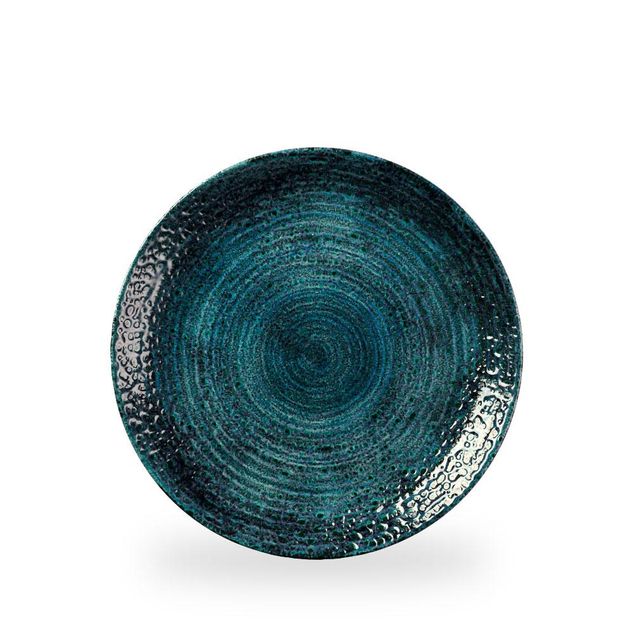 Homespun Chroma Blue Evolve Coupe Plate 26cm