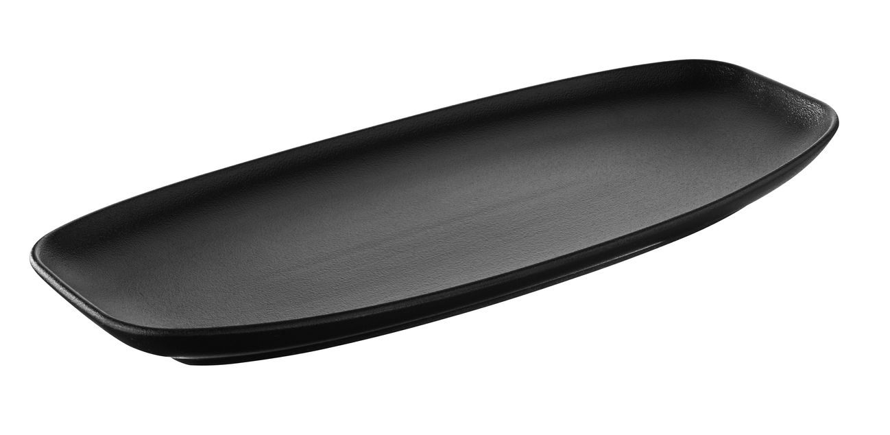 Club Rectangular Tallerken 36X15Cm Cast Iron Style