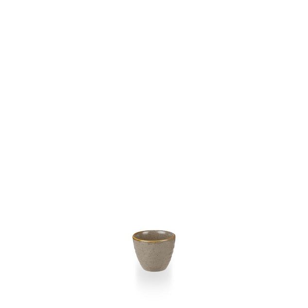 Stonecast Grey Ripple Dipper Pot 5.9 X 5Cm