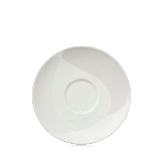 CONFLUENCE Espresso Saucer 8Cl Linen Alabaster white