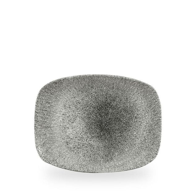 Raku Quartz Black Chefs Oblong Tallerken 26.1 X 20.2Cm
