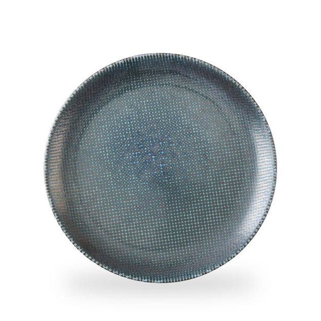 Astro Metallic Blue Evolve Coupe Plate 28.8cm