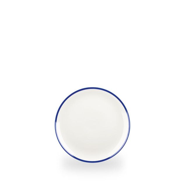 Retro Blue Coupe Tallerken 16.5Cm