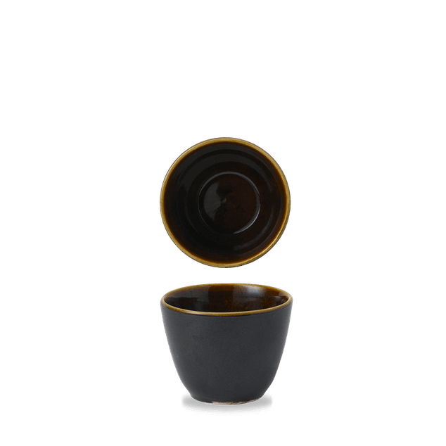 Tokyo Black Contour Chip Mug 10Cm