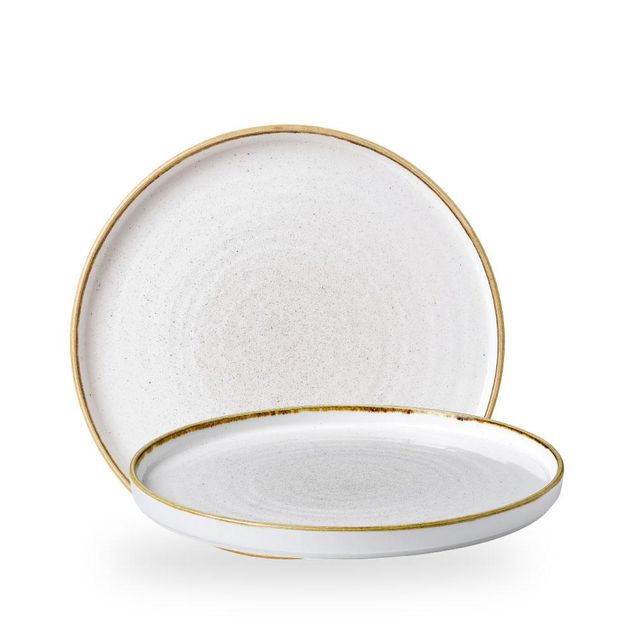 Stonecast Barley White Walled Tallerken 27.5Cm
