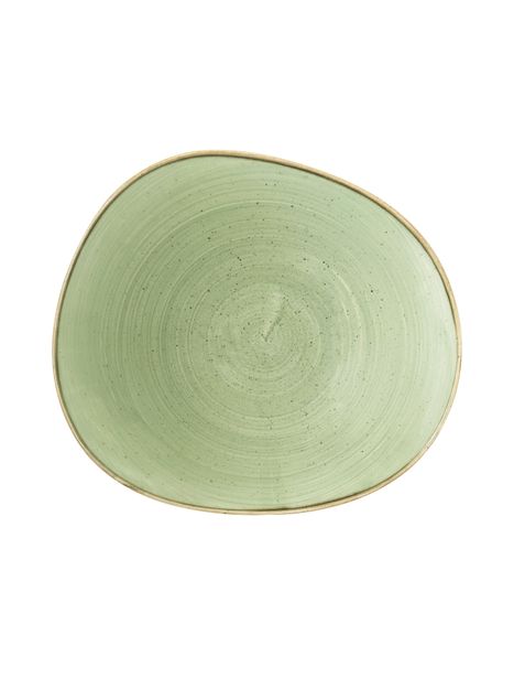 Stonecast Sage Green Opal * Organic Bowl * 20cm H:5.3cm 34cl