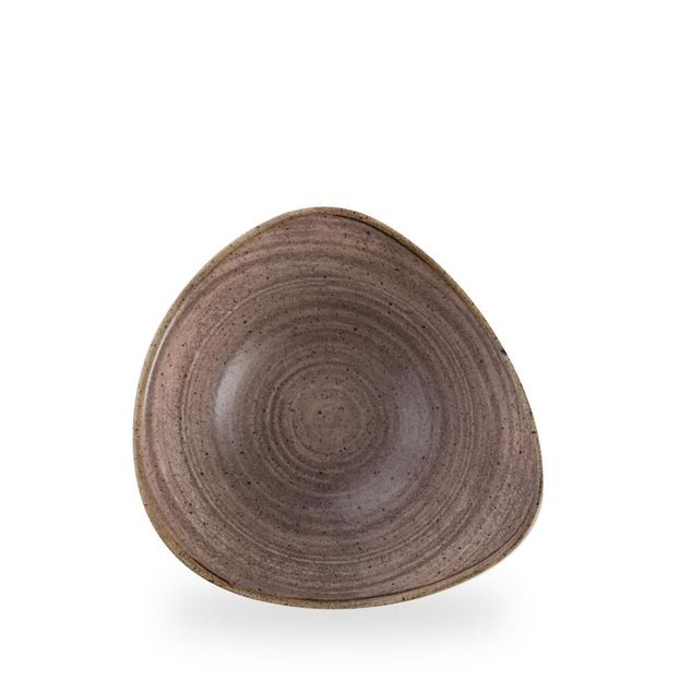 Stonecast Raw Brown Lotus Tallerken 22.9Cm