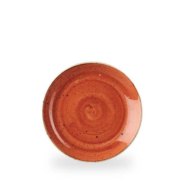 Stonecast Spiced Orange Evolve Coupe Tallerken 21.7Cm