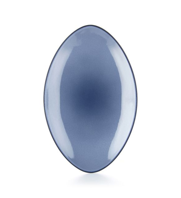Equinoxe Oval Tallerken 35Cm Cirrus Blue