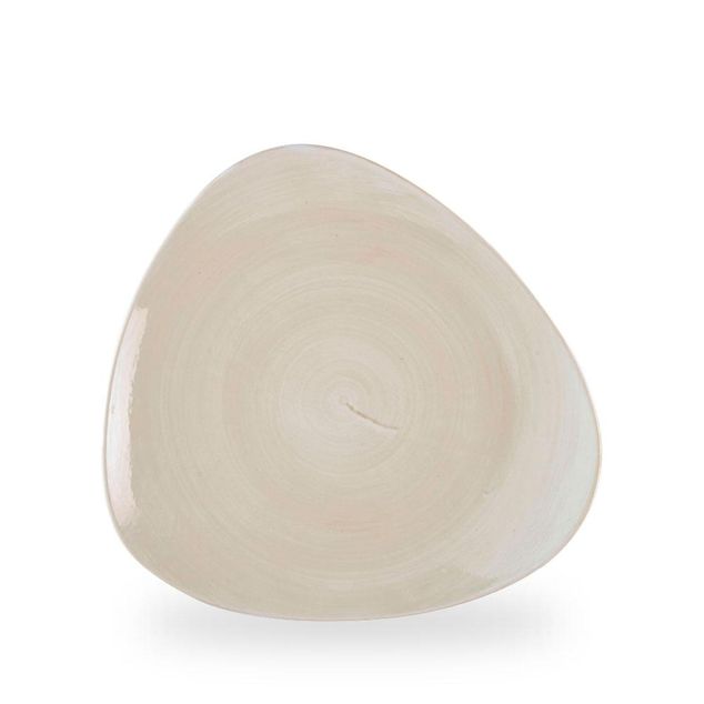 Stonecast Canvas Natural Lotus Plate 26.5cm