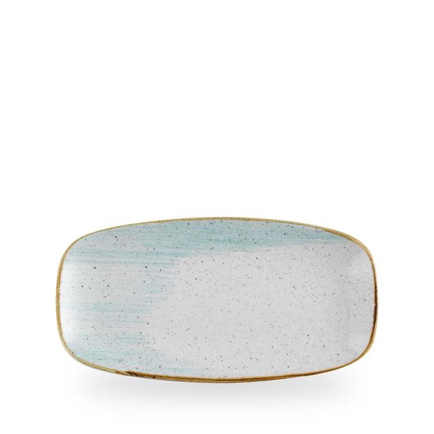 Stonecast Accents Duck Egg Chefs Oblong Tallerken 29.8 X 15.3Cm