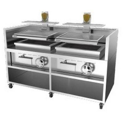 Josper Singel Basque Grill with Double Rack Monoblock