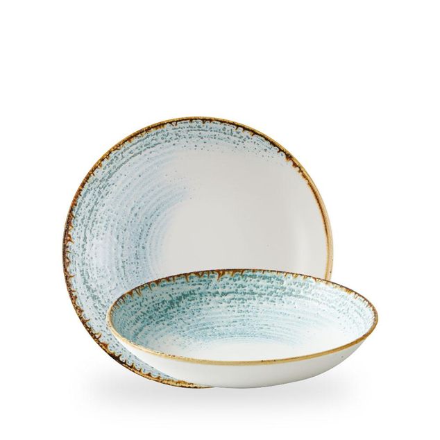 Homespun Accents Aquamarine Evolve Coupe Bolle 24.8Cm