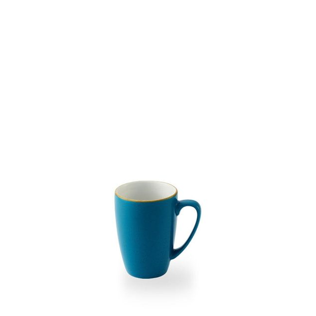 Stonecast Java Blue Profile Mug 34cl H: 11cm Dia: 8cm
