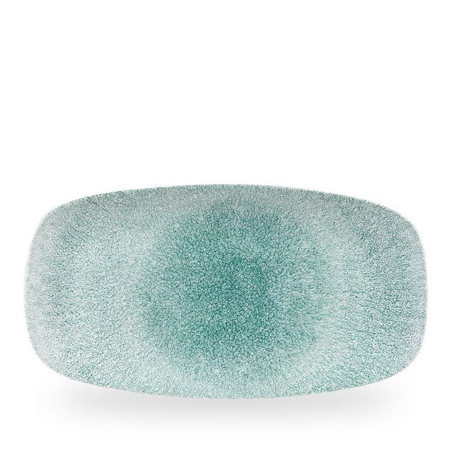 Raku Jade Green Chefs Oblong Tallerken 35.5 X 18.9Cm