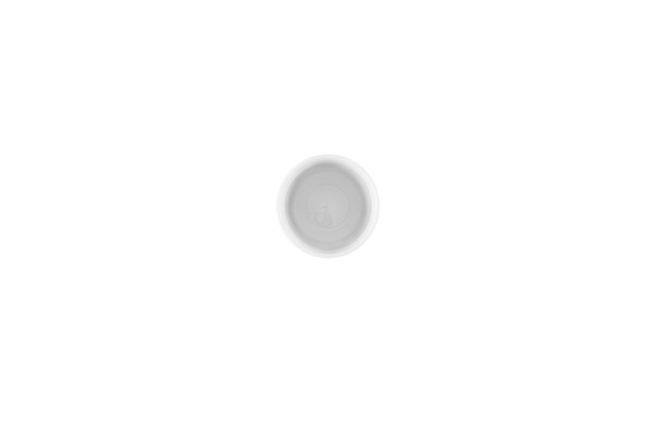 White Unhandled Cup 11cl H:7.3cm D:6.5cm