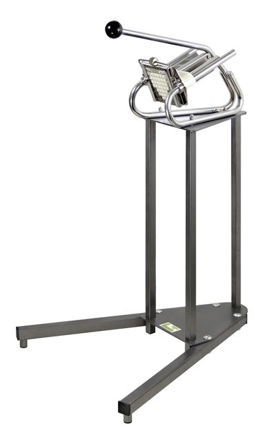 Louis Tellier Professionnal french fries cutter on tripod - without blades - without pusher