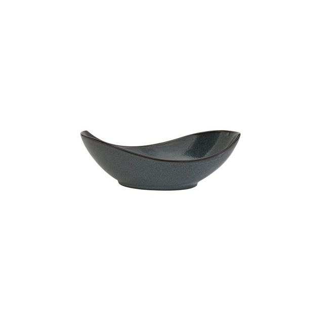 STON BLUE Bowl oval - 945ml - Ø31,5cm - H:100cm