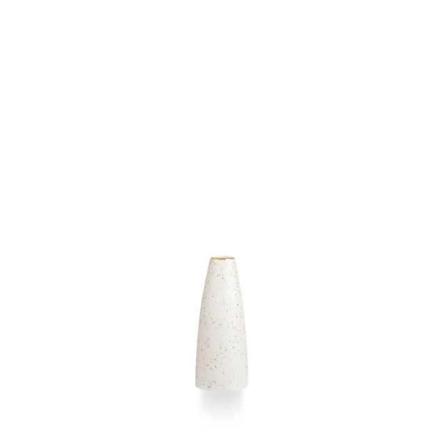 Stonecast Barley White Bud Vase 12.5Cm