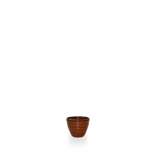 Cinnamon Ripple Dipper Pot 5.9 X 5Cm