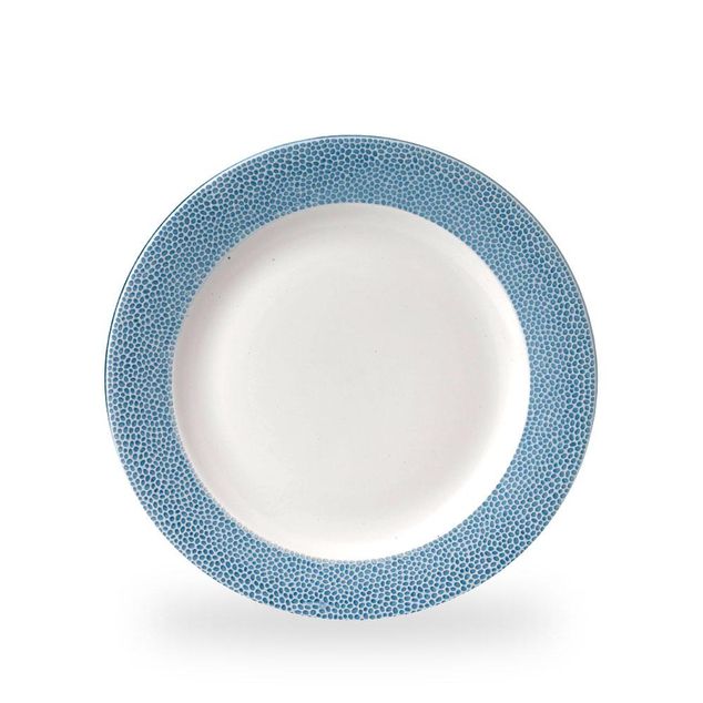 Isla Spinwash Ocean Blue Footed Tallerken 27.6Cm
