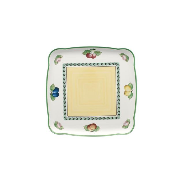 Charm & Breakfast French Garden Square platter 900g