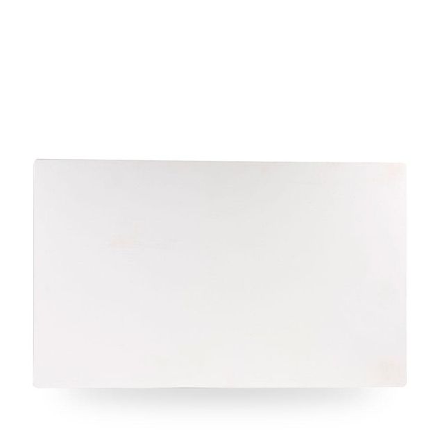 Plastic White Melamine Gn Fat 53 X 32.5Cm