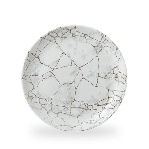 Studio Prints Kintsugi Agate Grey Evolve Coupe Tallerken 28.8Cm