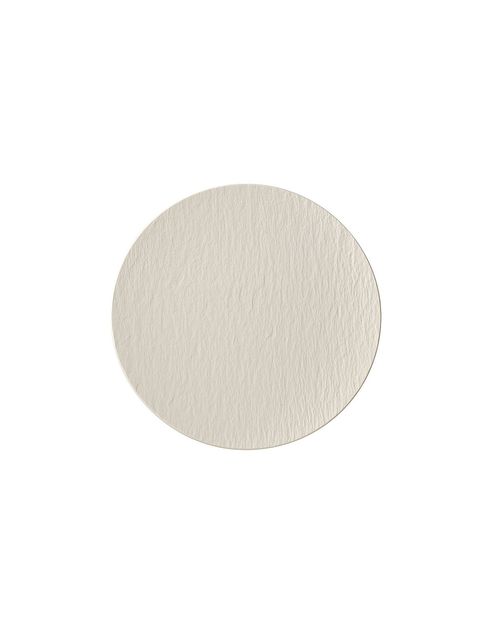 Manufacture Rock blanc Universal Plate Coupe 25 cm 600g