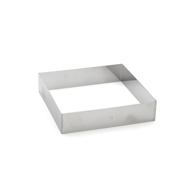 Firkantet Ramme I Rf Stål 20X20X4,5 Cm