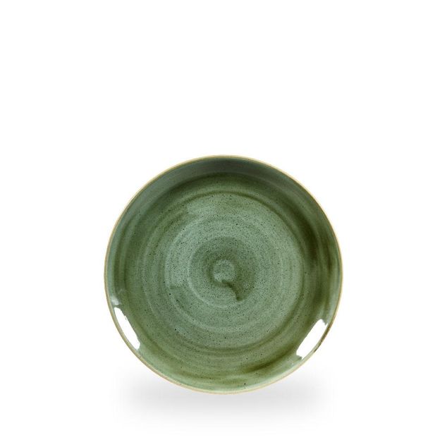 Stonecast Samphire Green Evolve Coupe Tallerken 8.67"