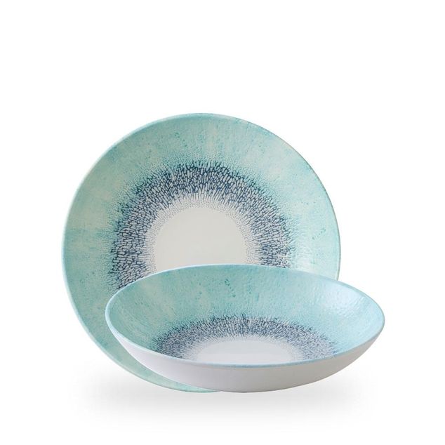 Studio Prints Fusion Blue Evolve Coupe Bowl 24,8cm 113,6cl