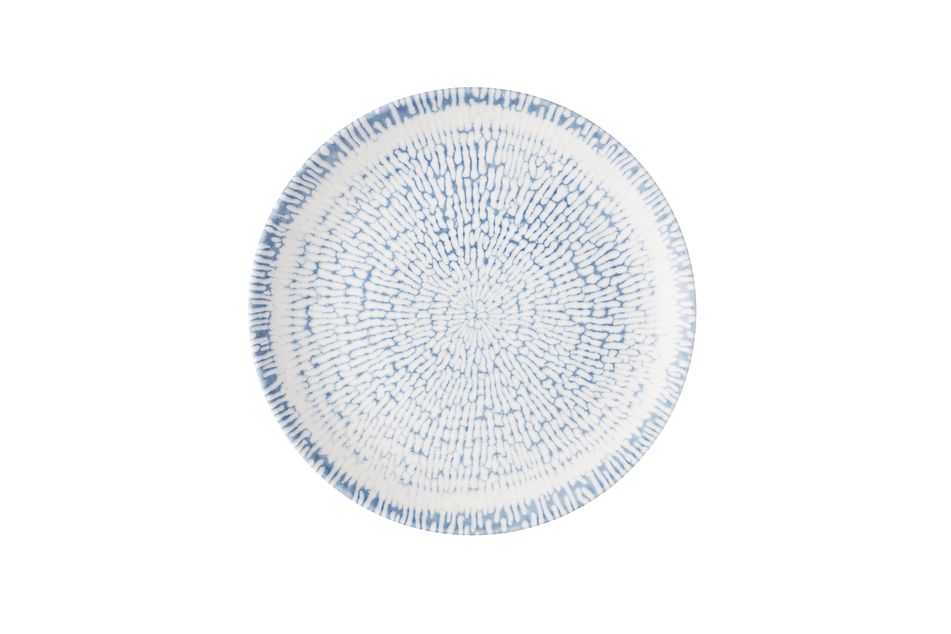 Inked Cascade Indigo Evolve * Coupe Plate * 26cm