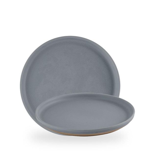 Emerge Seattle Grey Walled Plate 26cm x 2cm